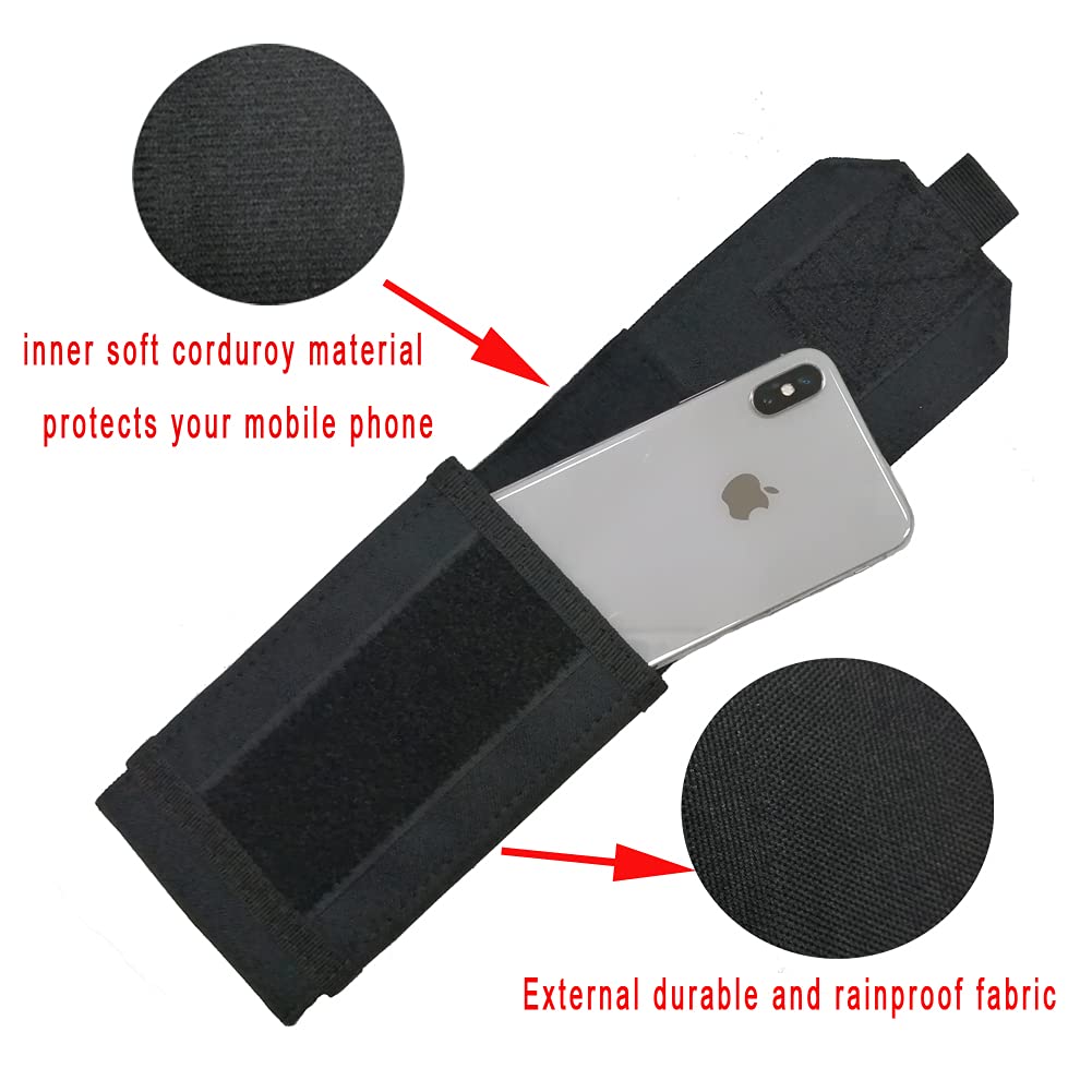 Edc Carry Bag For Men - Tactische Molle Kleine EDC Draagtas Heuptelefoonhoesje