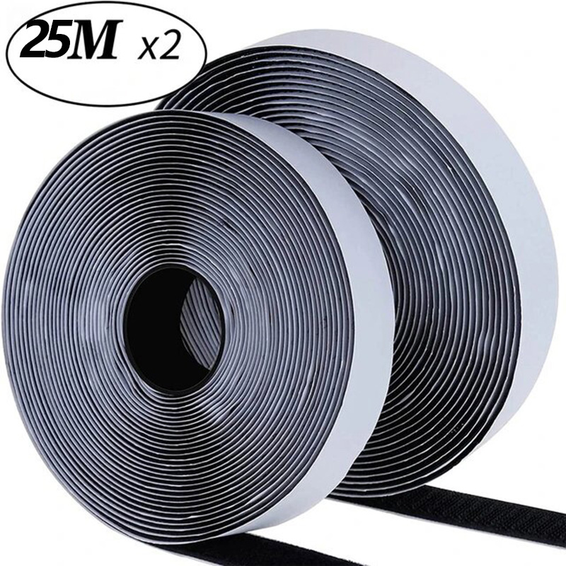 Gear Tie Reusable - Zelfklevende klittenband 1M 5M 25M Nylon