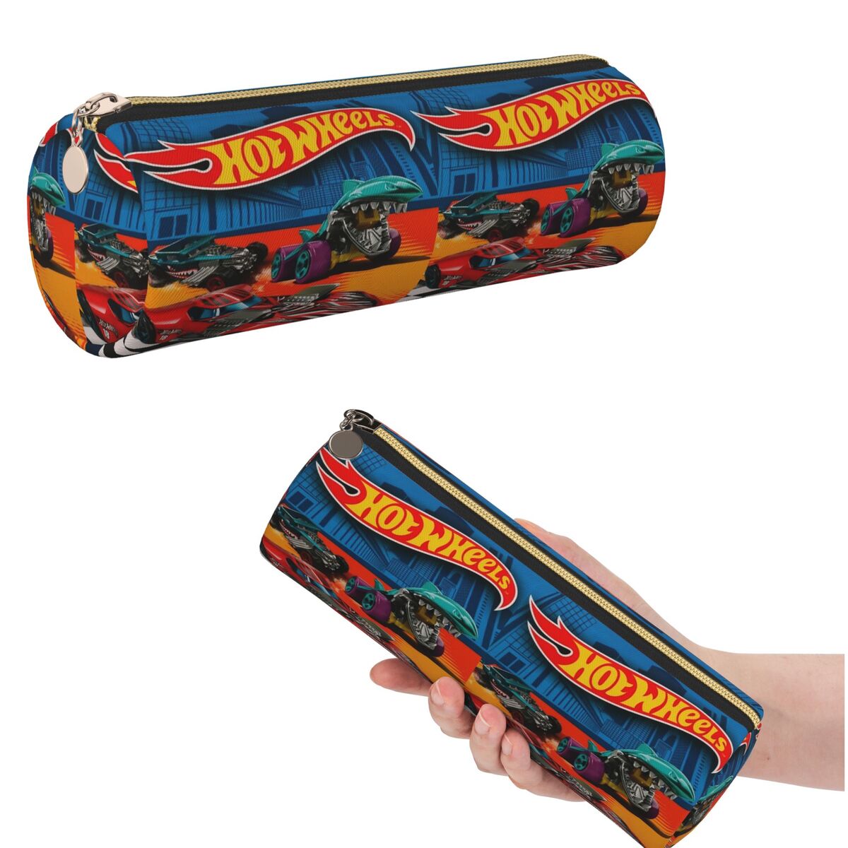 Edc Carry Pen - Hot Wheels auto-pennenkoker voor kinderen, cilindervormige