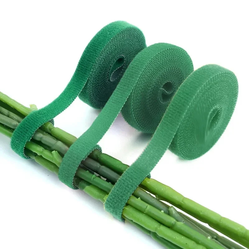 Gear Tie Reusable - Zelfklevende Plant Nylon Kabelbinder Groen Verstelbare