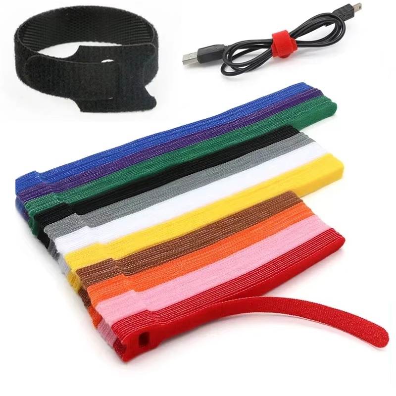 Gear Tie Reusable - 10-50PCS Kleurrijke Losmaakbare Kabelbinders Draad Organisator