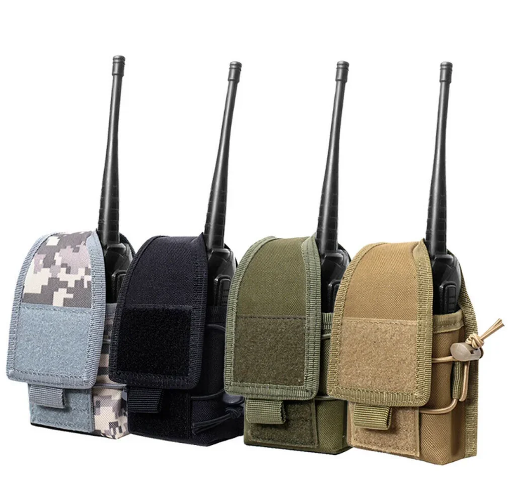 Edc Carry Holster - Tactische Molle Radio Pouch Talkie Walkie