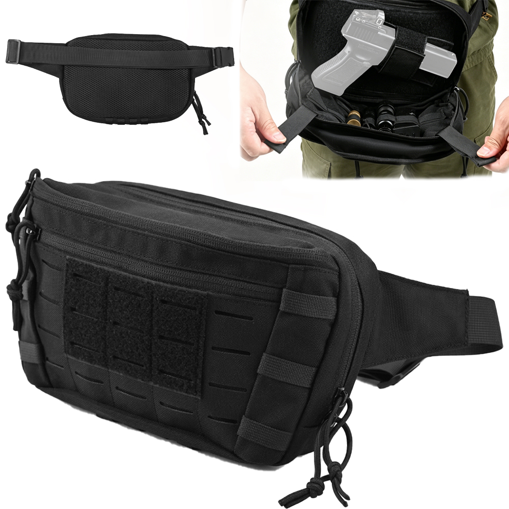 Edc Carry Handgun - Tactische Pistool Heuptas CCW Fanny Pack