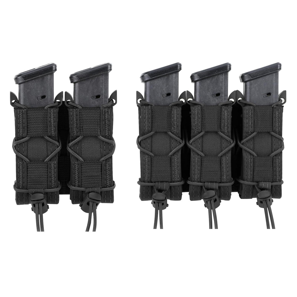 Edc Carry Holster - 9mm Pistool Dubbele/Triple Stack Magazine Pouch