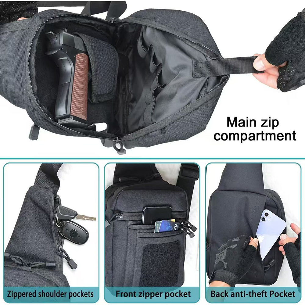 Tas voor mannen & vrouwen - ED - Edc Concealed Carry recensie en prijs
