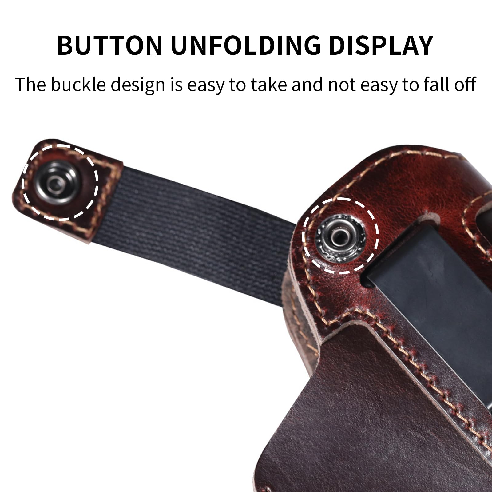 Tactische lederen verborgen ca - Edc Carry Belt Leather recensie en prijs