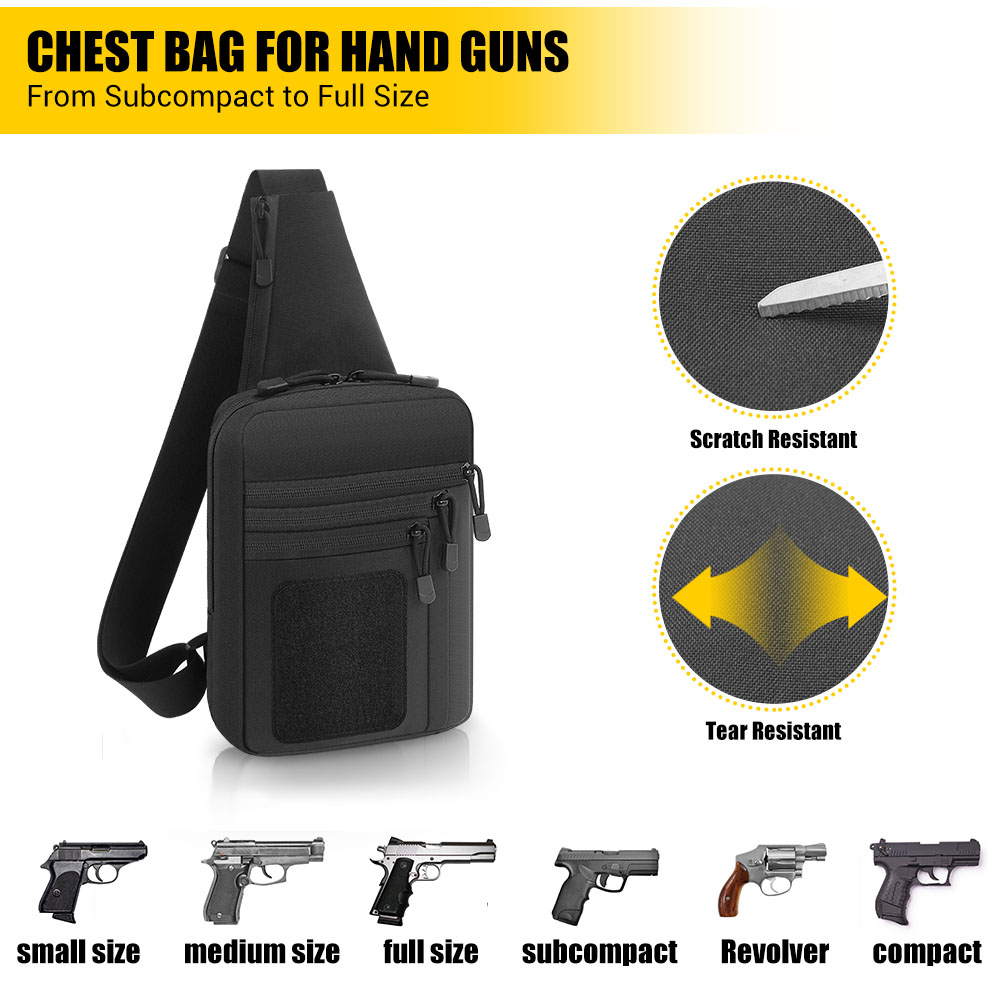 Tactische pistooltas Verborgen - Edc Carry Gun recensie en prijs
