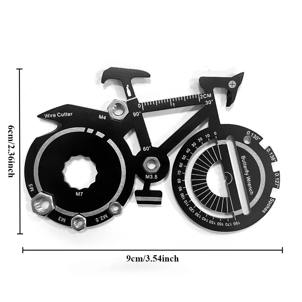 ​ ​ 20-in-1 fietsmultitoolkaar - Multitool Credit Card recensie en prijs
