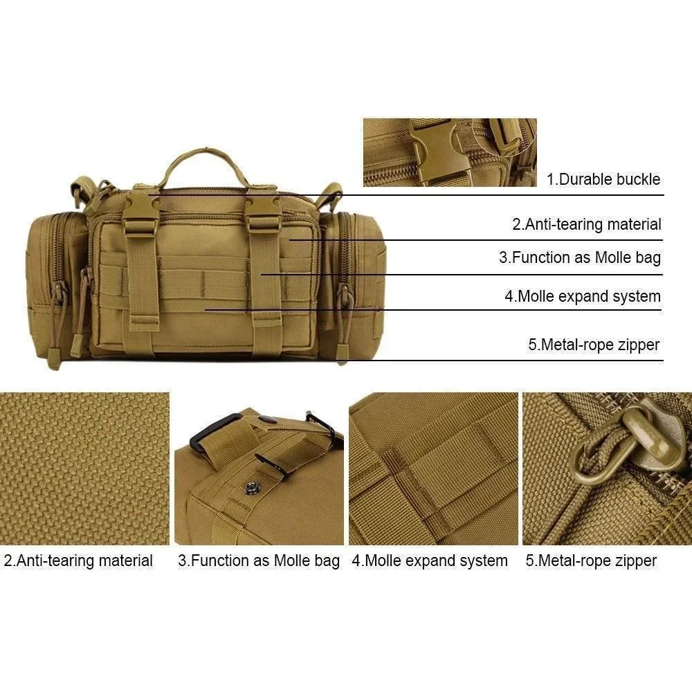 Duffel heuptas Molle waterdich - Edc Carry Bag For Men recensie en prijs