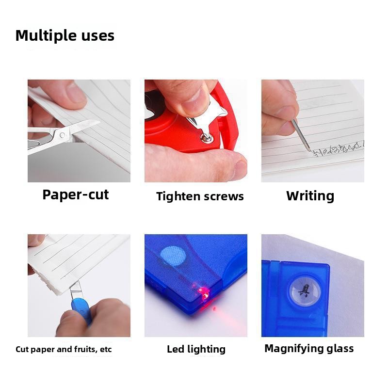 12-in-1 zak Creditcard Draagba - Multitool Credit Card recensie en prijs