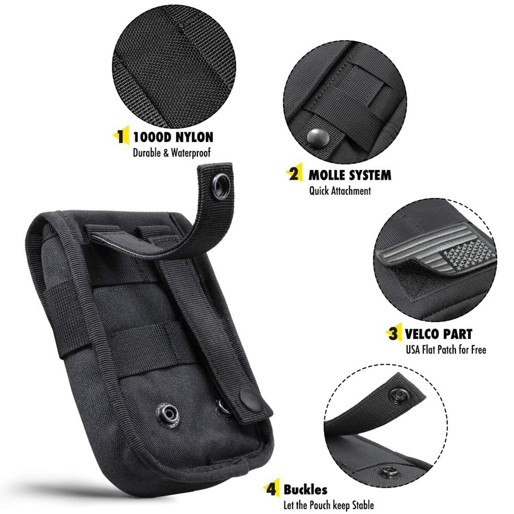 Tactische Telefoonhoes Molle,  - Edc Carry Holster recensie en prijs