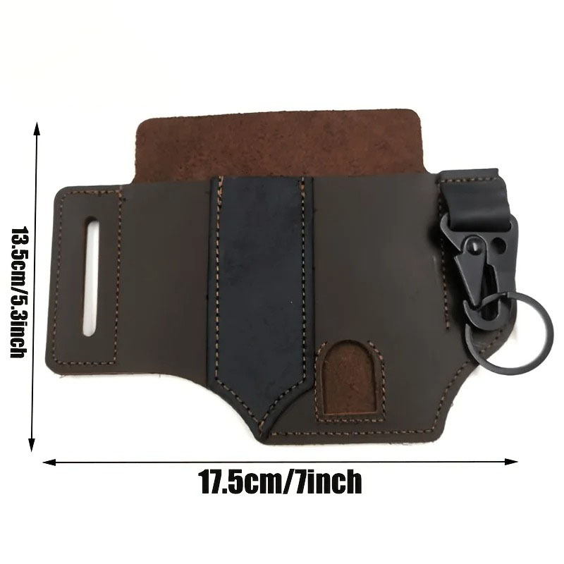 PU Leder EDC-riem multitoolhoe - Edc Carry Belt Leather recensie en prijs