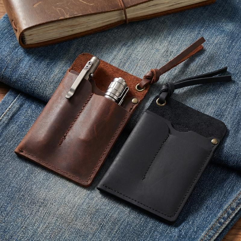 Handgemaakte, echte leren EDC- - Edc Carry Belt Leather recensie en prijs