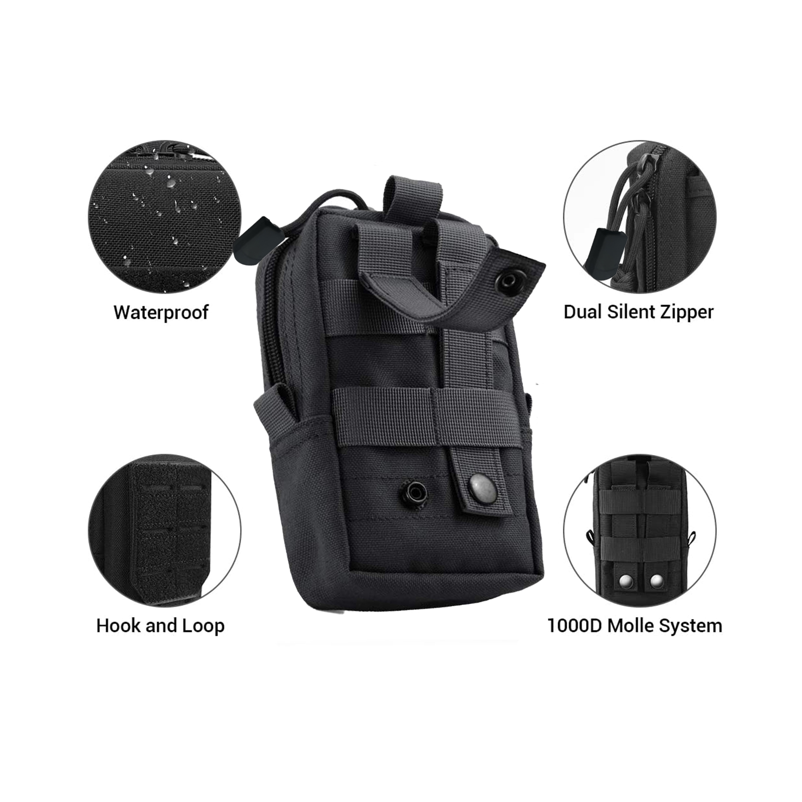 Tactische Molle Pouch Heuptas  - Edc Carry Items recensie en prijs