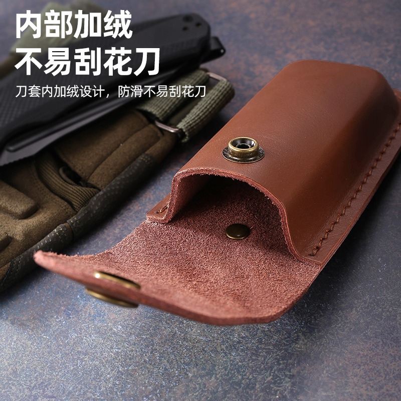 Echt lederen messchede voor za - Edc Carry Belt Leather recensie en prijs
