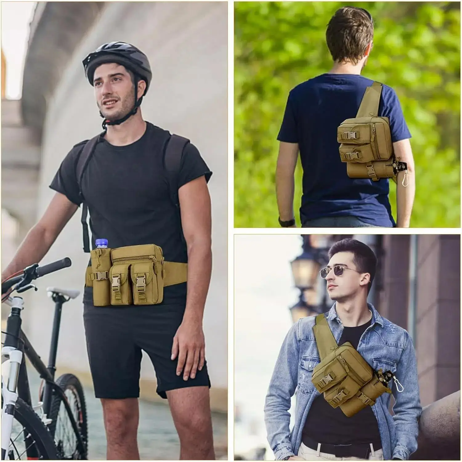 Tactisch heuptasje voor mannen - Edc Carry Bag For Men recensie en prijs