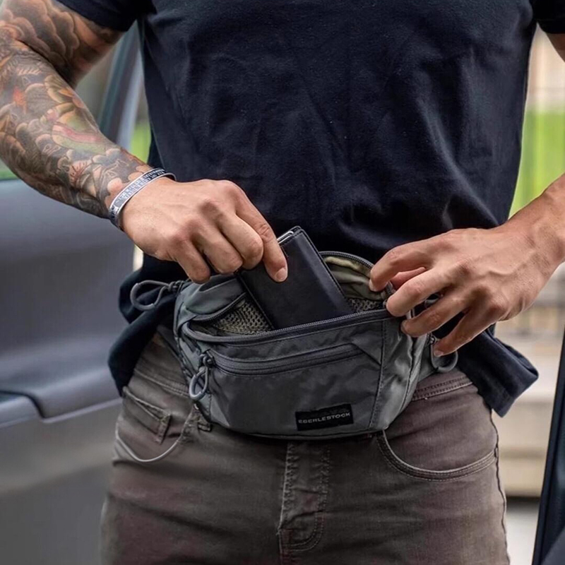 Heren heuptas met verstelbare  - Edc Carry Bag For Men recensie en prijs