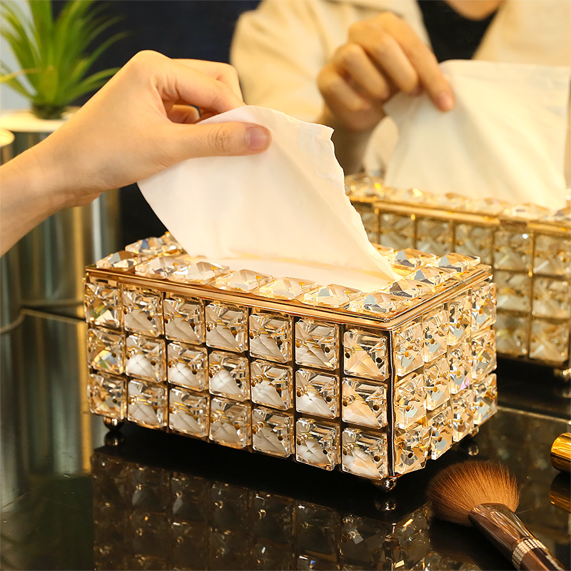 Kristal Glas Tissue Box Cover  - Edc Carry Pen recensie en prijs