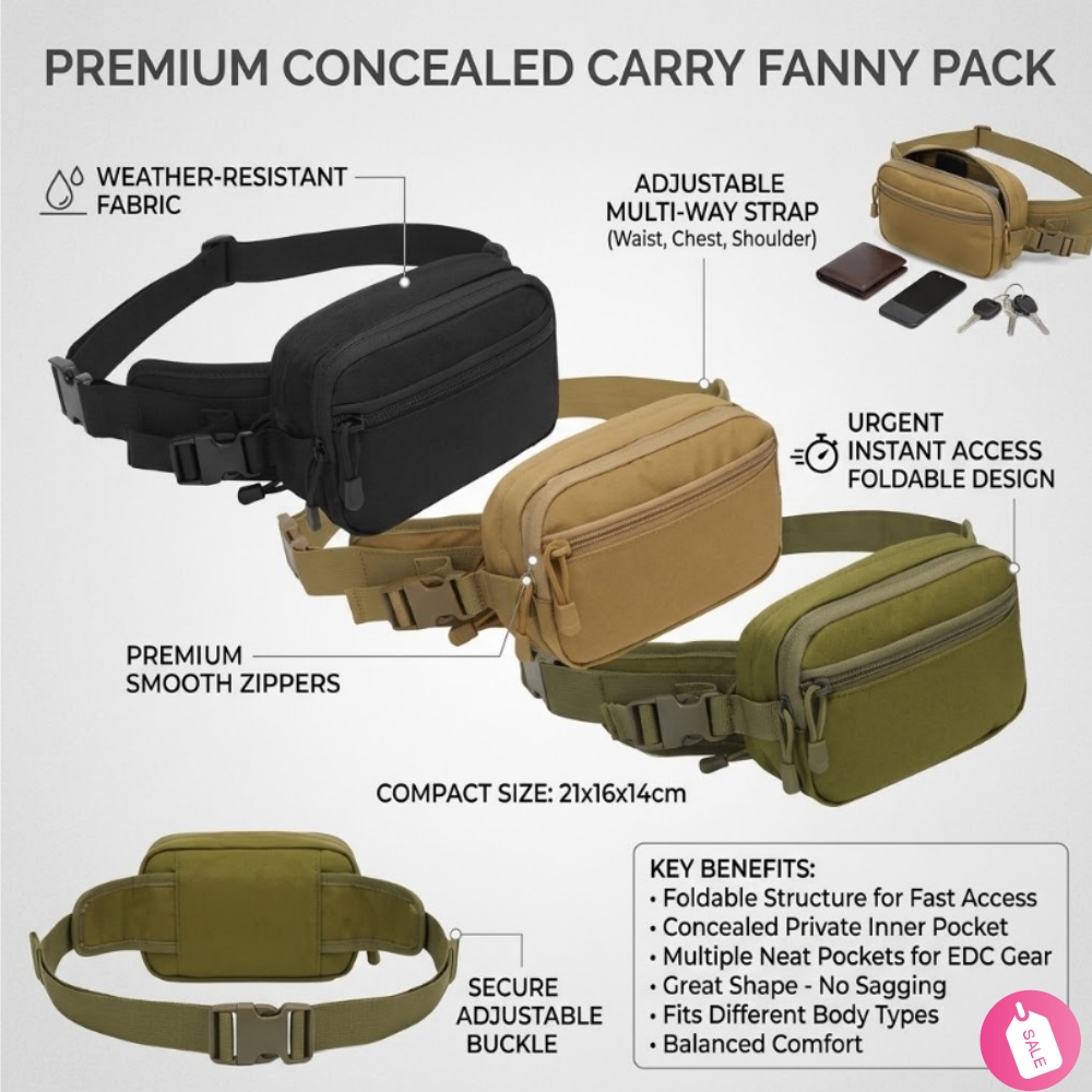Tactische verborgen draagtas h - Edc Carry Bag For Men recensie en prijs