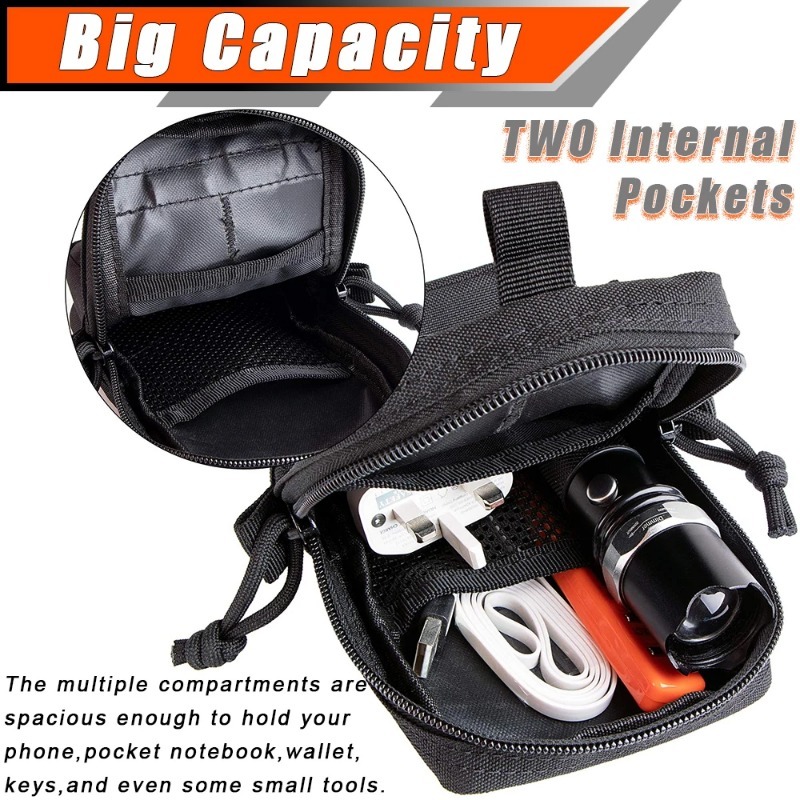 Tactische MOLLE EDC Utility he - Edc Carry Holster recensie en prijs