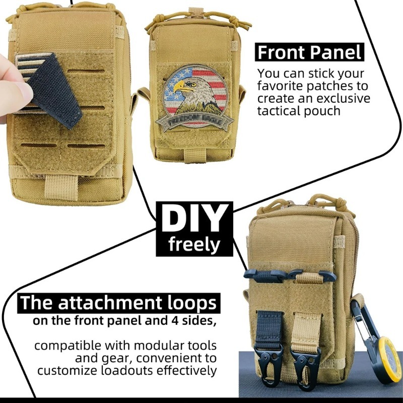 Tactische MOLLE EDC Utility he - Edc Carry Holster recensie en prijs