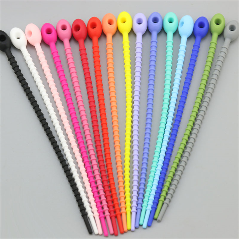10 stks/partij Multi Color Sil - Gear Tie Reusable recensie en prijs