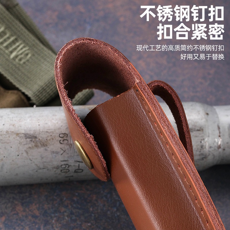 Echte leren messenkoker voor v - Edc Carry Belt Leather recensie en prijs