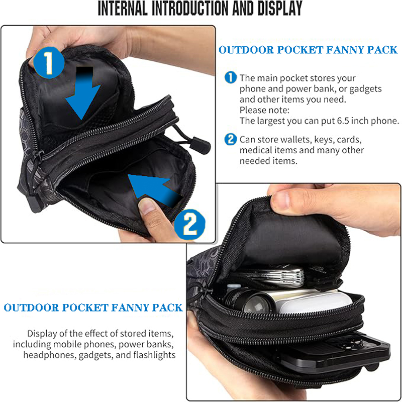 Universele EDC Tactische Molle - Edc Carry Holster recensie en prijs